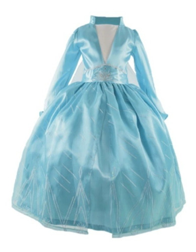 Vestido Disfraz Princesa Elsa Frozen Niñas Cumpleaños
