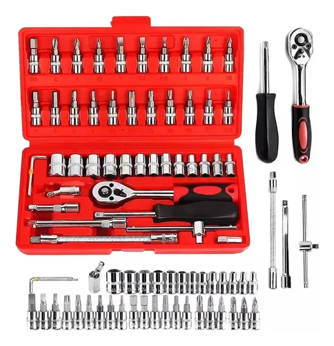 Kit Juego De Herramientas Mecánicas Autocle Manuales 46pcs