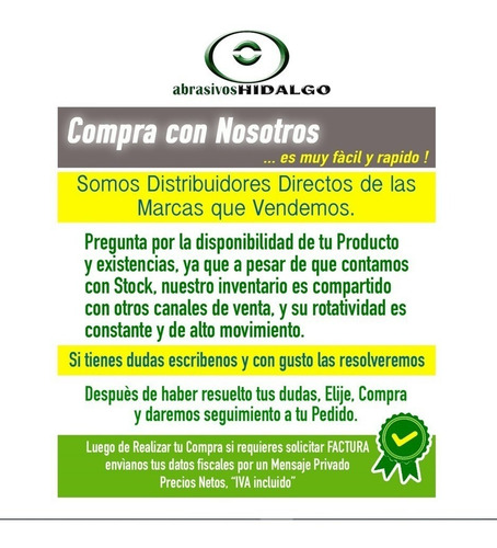 Austromex 2427 Disco De Fibra Beige P/pulido De Pisos 19 In
