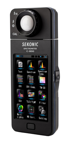 Imagen 4 de 10 de Colorímetro Espectómetro Sekonic C-800 Luxometro Cine Video