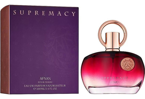  Afnan Supremacy Purple Feminino Eau De Parfum 100ml 
