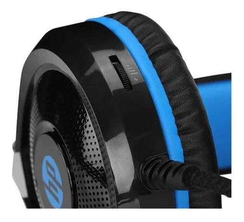 Imagen 2 de 3 de Audifono Gamer Hp Dhe-8010 Iluminado Para Pc - Revogames