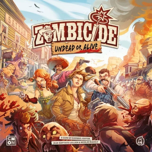 Cmon Zombicide Undead Or Alive Board Game