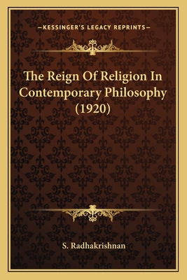 Libro The Reign Of Religion In Contemporary Philosophy (1...