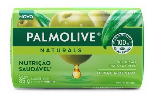 Sabonete Barra Naturals Hidratação Saudável 85g Palmolive