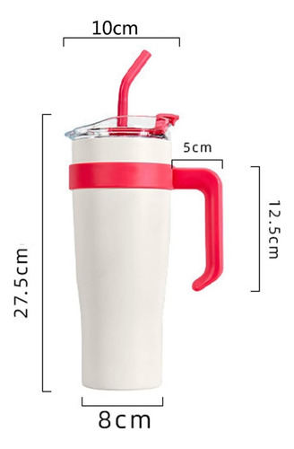 Termo Acero Inoxidable 40 Oz 1182 Ml Frío Caliente