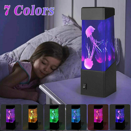 Luz De Medusa Simulación Led Dormitorio Electrónico Colorido