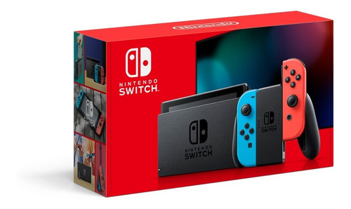 Imagen 1 de 7 de Consola Nintendo Switch 32gb Versión 1.1 Neón Nueva