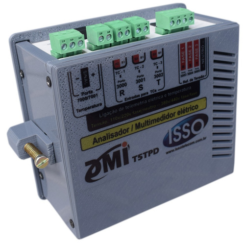 Medidor Elétrico De Painel Acesso Web E Datalogger Dmi T5tpd