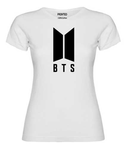 Imagen 1 de 2 de Polera Mujer Estampada Bts