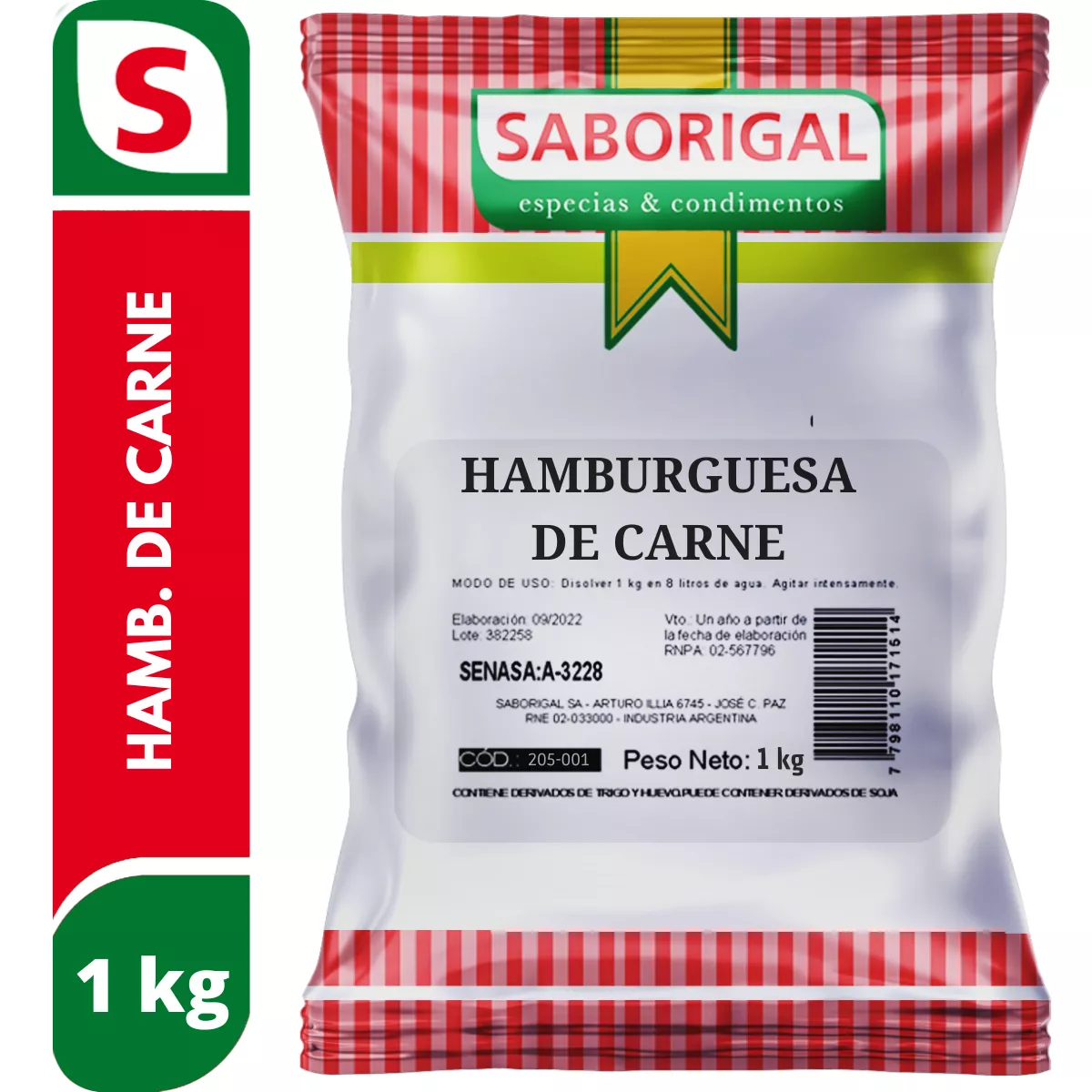 Segunda imagen para búsqueda de ligante para hamburguesas de carne