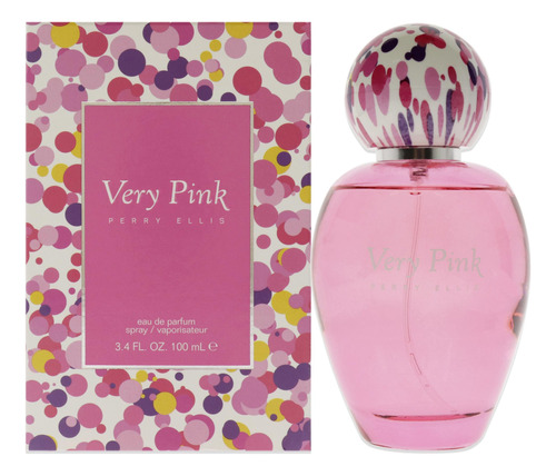 Perfume Perry Ellis Very Pink Edp En Spray Para Mujer, 100 M