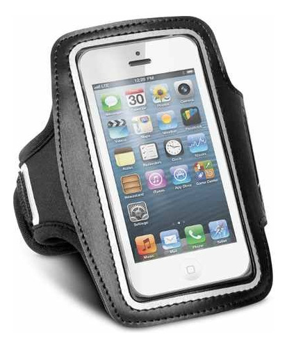 Suporte P/celular Braçadeira Esportiva P/iPhone 6 -isound Cor Preto