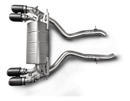 Imagen 2 de 8 de Sistema De Escape Bmw M2 Competition F87n Akrapovic Titanio.