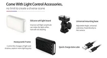 Comprar Luz Continua Led Rgb Vijim Vl196 Bateria Interna +accesorios