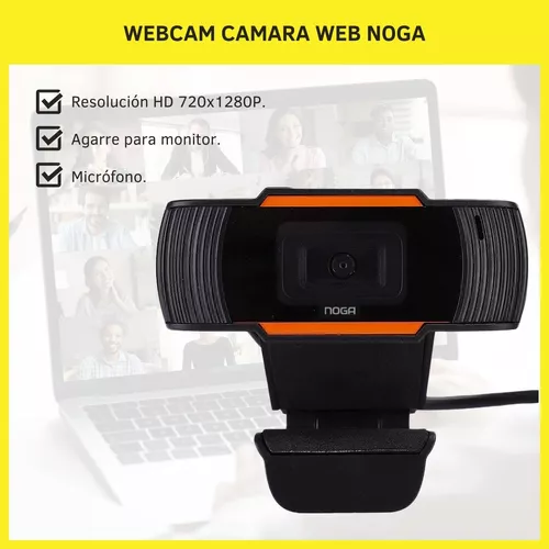 Webcam Ngw 160 Noga Con Micrófono Full Hd 1080p Con Agarre