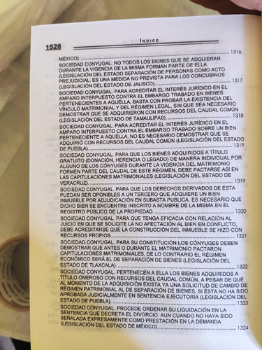Imagen 9 de 9 de 100 Años Jurisprudencia Familiar Mexicana (leer Descripción)