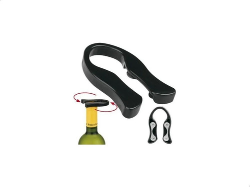 Imagen 2 de 5 de Corta Cápsula Para Botellas Vinos Cuchillas Acero L12