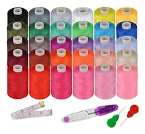 Comprar Kits De Hilos De Coser, 30 Colores 1000 Yardas Por Carrete