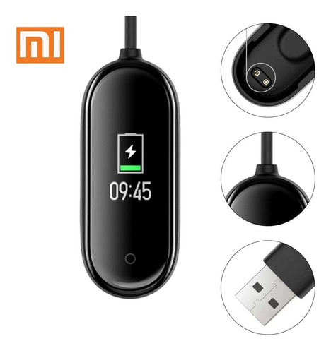 Imagen 2 de 9 de Cable Usb De Carga Cargador Xiaomi Mi Band 4 Original