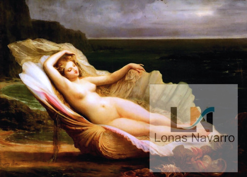 Lienzo Tela Canvas, Venus Siglo 19 De Henri Pierre Picou