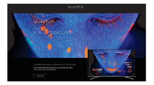 Imagen 2 de 5 de Televisor Lcd-led 43 110v/240v Quantum Viotto
