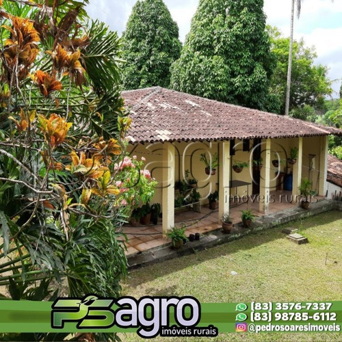 Chácara À Venda, 10 Hectares Por R$ 980.000 - Centro - Alhandra/pb - Ch0015