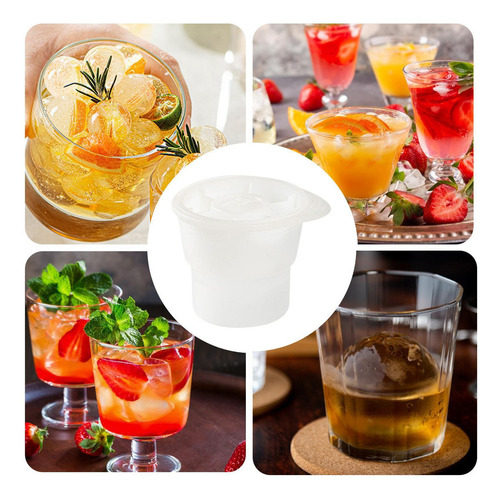 Molde De Silicona For Hacer Bolas De Whisky Reutilizables