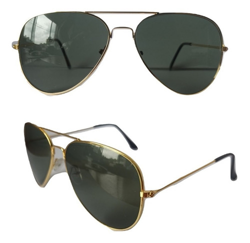 Imagem 4 de 10 de Kit Oculos De Sol Masculino Feminino Vintage Retro Orignal