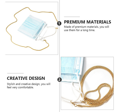 4 Piezas De Correa Para Gafas Creativas, Cadena De Gafas Chi