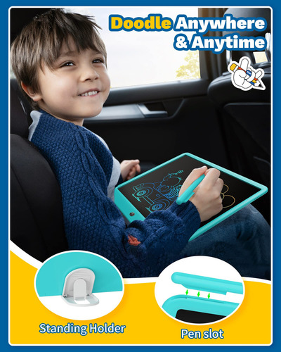 Tableta De Escritura Lcd Tekfun De 15 Pulgadas Para Niños C