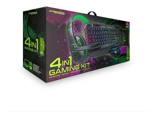 Imagen 3 de 3 de Kit Gamer Hypergear 4 En 1
