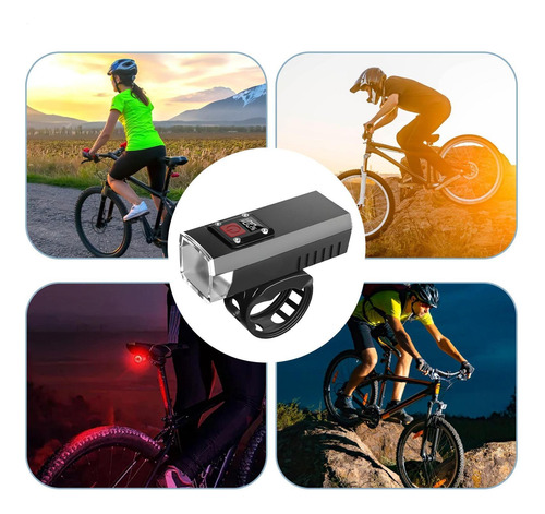 Faros De Bicicleta Recargables Faro Del Ciclo Delantero Flec