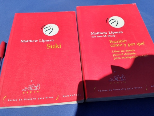 Filosofia Para Niños Suki Y Texto Guia Mathew Lipman 2vol