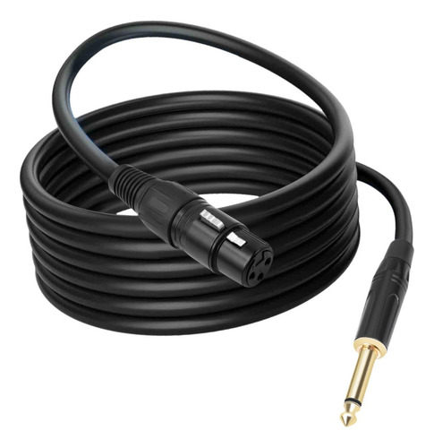 6.35 Mm Trs A Xlr Cable Cable Audio Audio Reducción De 10m