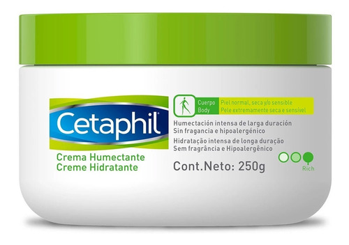 Cetaphil Crema Hidratante X 250 Gr
