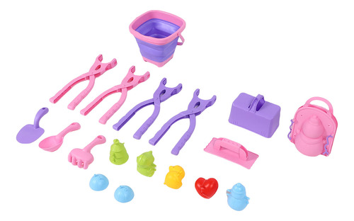 Juego De Palas Plegables Para Niños Beach Sand Toys Para Cav