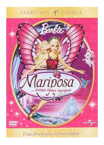Barbie Mariposa Y Sus Amigas Hadas Mariposa Pelicula Dvd
