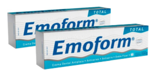 Kit X2 Pasta Dental Emoform Total 100g