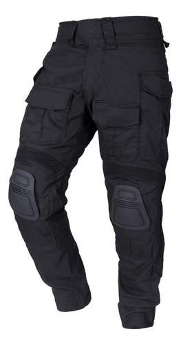 Pantalón Táctico Hombre Militar G3 Con Rodilleras Senderismo