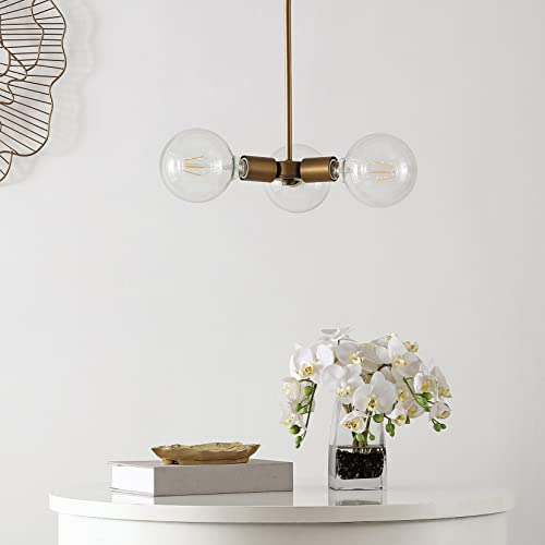 Lámpara Colgante Ajustable De 45 Cm, Color Dorado, Moderna