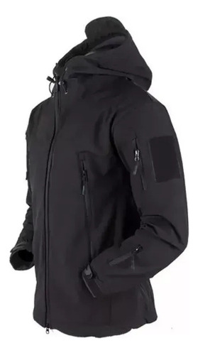 Chaqueta Térmica Táctica  Hombre Impermeable, Suave, Cuero