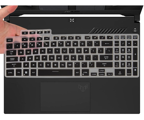 Funda De Teclado Para Asus Tuf Gaming F15 Fx507 Y F17 Fx707,