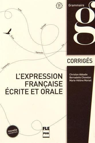 L'expression Francaise Ecrite Et Orale Claves Ne - Aa.vv