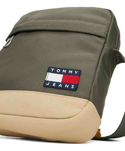 Cartera Deportiva Tommy Jeans Essential Importada Original Verde