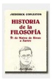 Libro Historia De La Filosofia 9 De Maine De Biran A Sartre