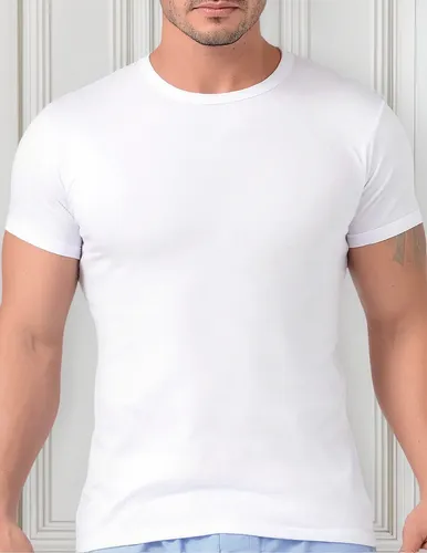 Camiseta Cuello Redondo Algodón (2020)