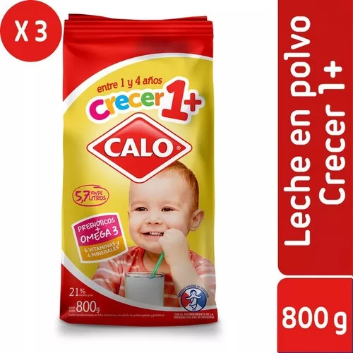 Pack 3 Bolsas de Leche en Polvo Svelty 800 g Sin