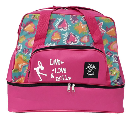 Bolso Cajon P/patin Artistico Estampado (opc Personalizable)