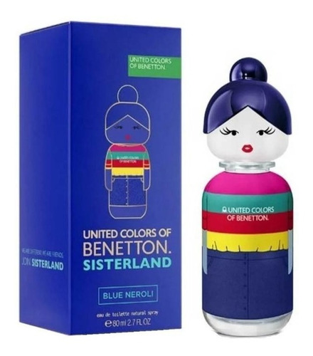 Perfume Colors Of Benetton Sisterland Blue Neroli X 80 Ml 